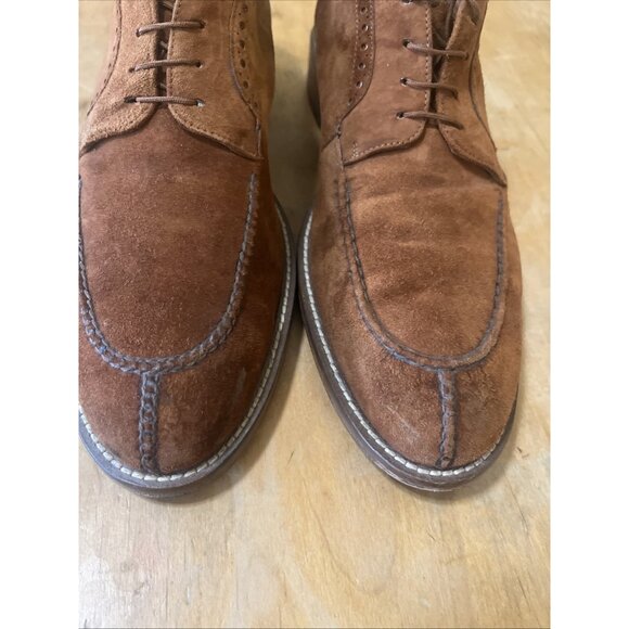 Alan Payne Wembley Ike Behar Brown Leather Lace Up Mens Shoe Sz 11.5 Split Toe main image 8